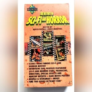 The History Of Sci-Fi And Horror (1996) Butch Patrick RARE VHS New Sealed